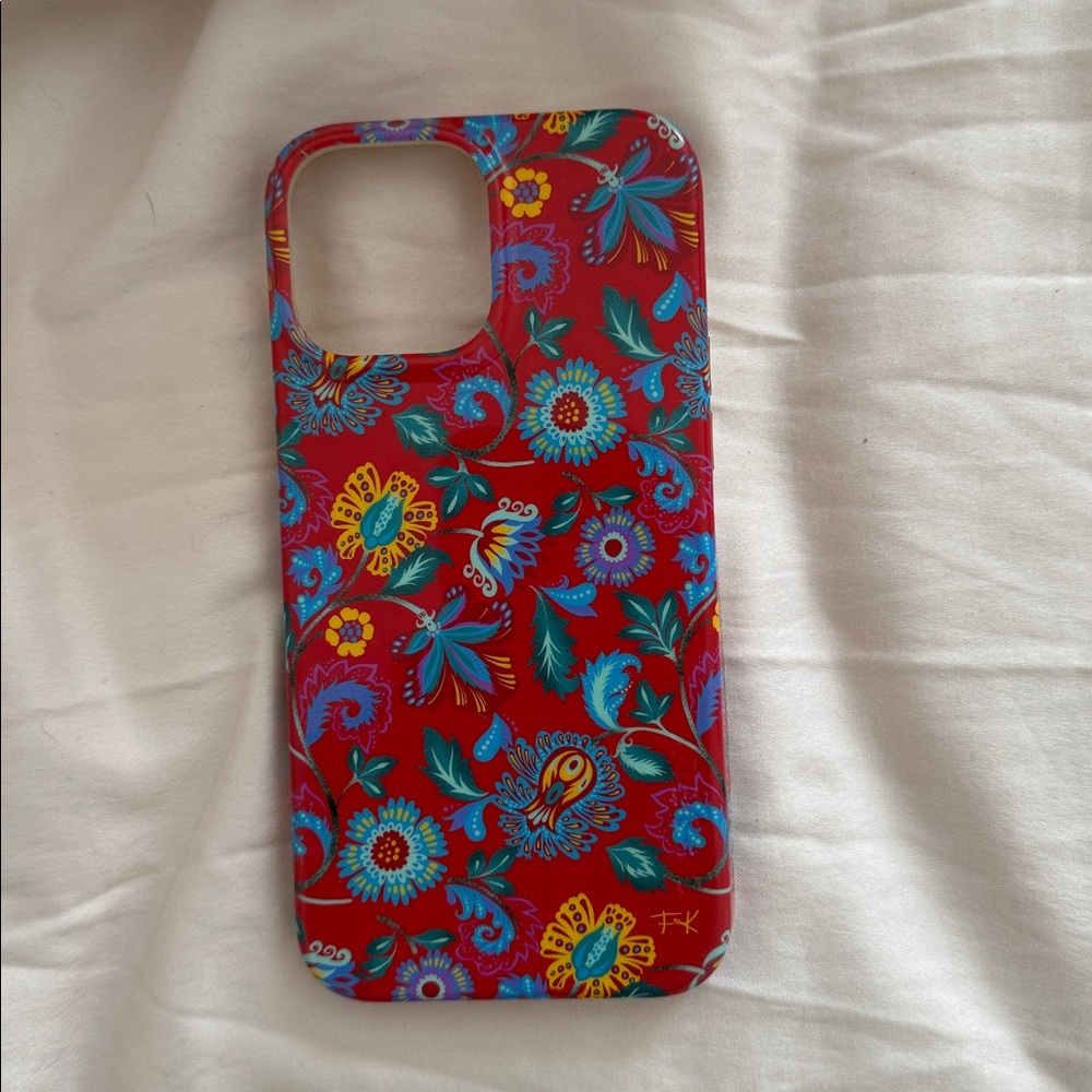 Floral Red Phone Case